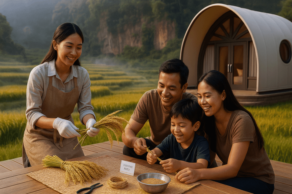 Maribaya Natural Hot Spring dengan air terjun segar, wisata bandung viral di insatagram; temapt wisata bandung relaksasi air panas, jembatan gantung, trekking ringan, serta gazebo kayu yang fotogenik untuk rehat nyaman selepas perjalanan. kekinian