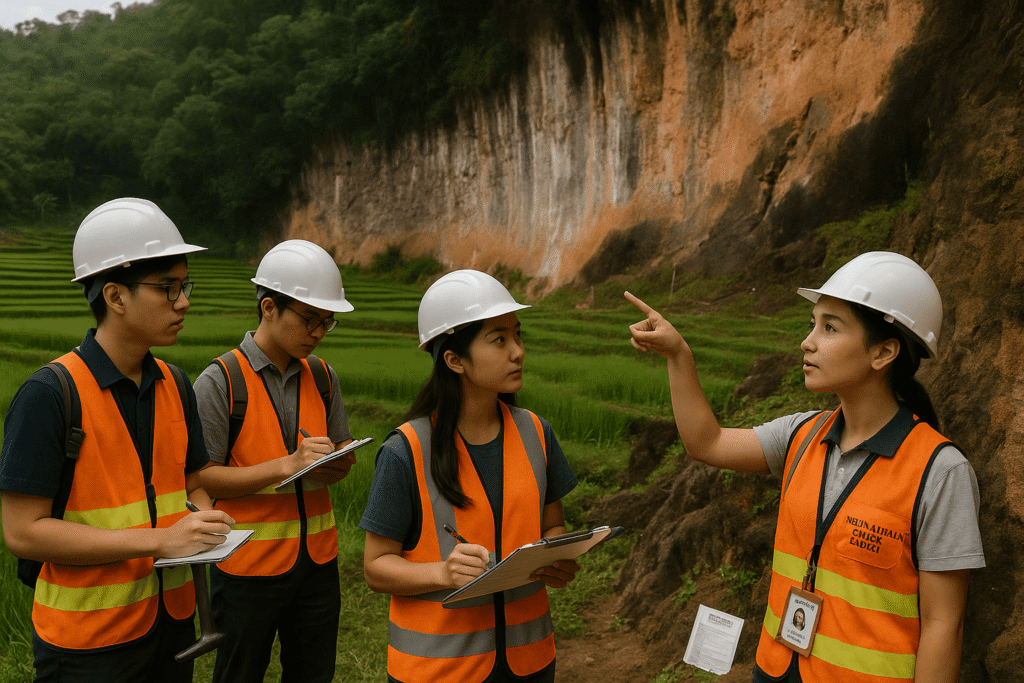 Eduwisata Bandung mendorong pembelajaran kolaboratif di sungai Ciwidey, mengenali bebatuan Cadas Gantung, serta memahami hubungan antara air, tanah, dan vegetasi sekitar.