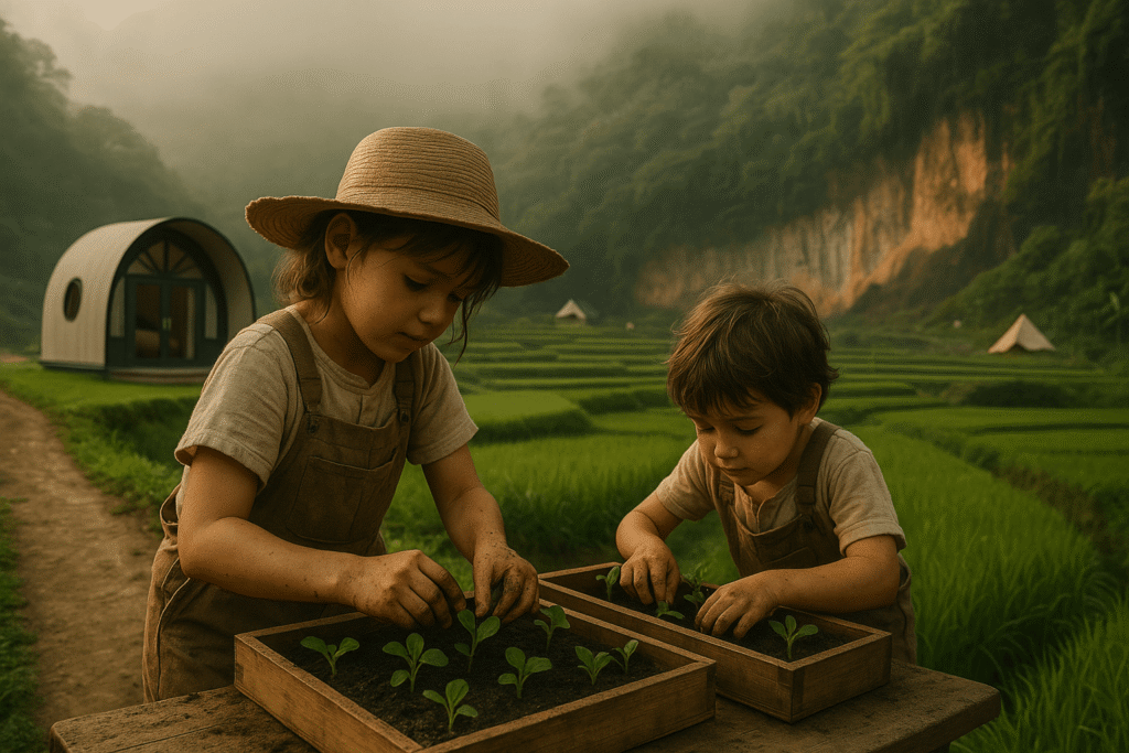 Pertanian viral di agrowisata Bandung Jawa Barat menggugah kesadaran generasi muda tentang pentingnya inovasi hijau dan keberlanjutan pangan.